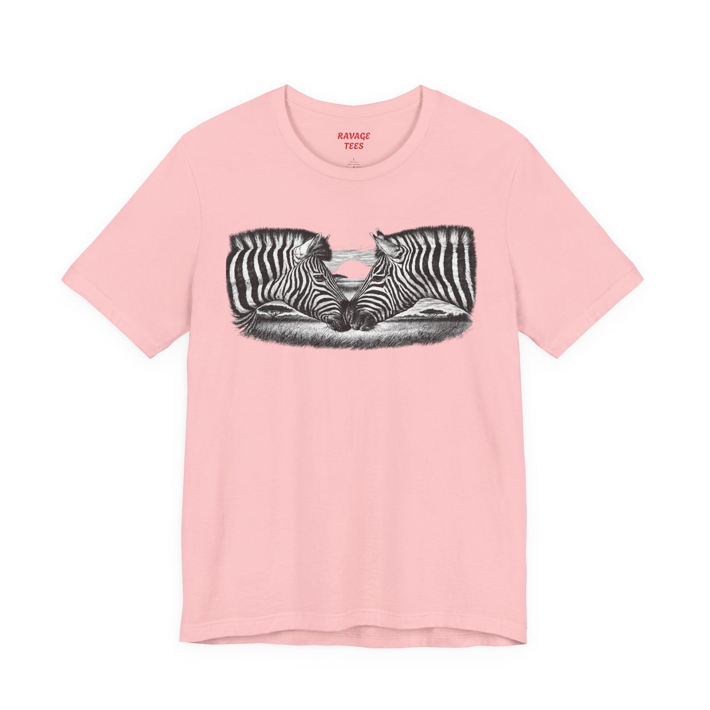 Zebra Heart Tee