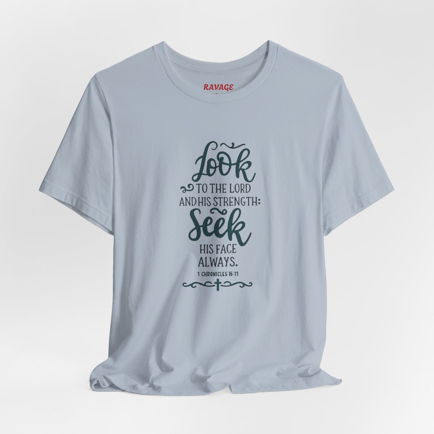 Seek His Guidance Tee: Inspirational Faith Quote Unisex T-Shirt